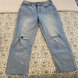 Wild Fable Super High Rise Slim Straight jeans 6